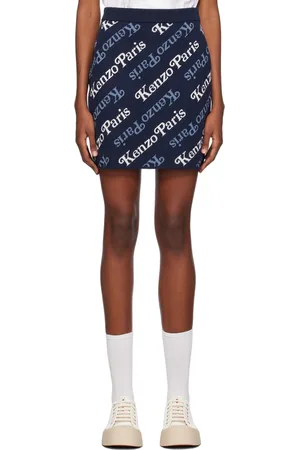 Kenzo Navy VERDY Edition Paris Miniskirt