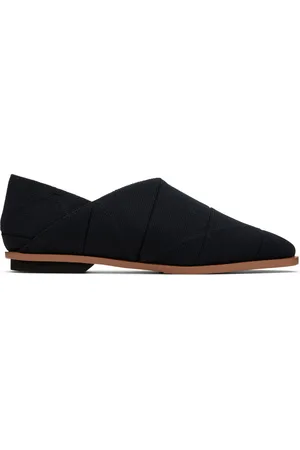 Issey Miyake Black Tatami Loafers