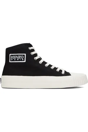 Kenzo Paris Foxy High-Top Canvas Sneakers