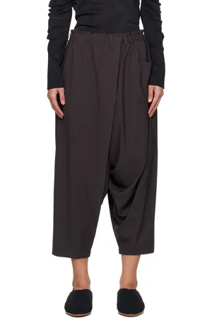 Issey Miyake Gray Seamless Bottoms Basic Trousers