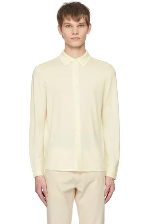 THEORY Off-White Lorean Shirt