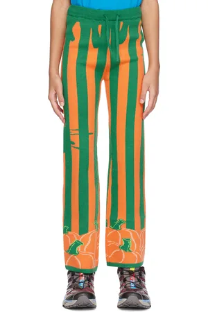 Helmstedt SSENSE Exclusive Kids Green & Orange Sweatpants