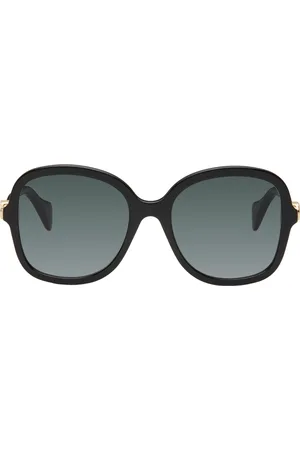 Gucci Black Oversize Square Sunglasses