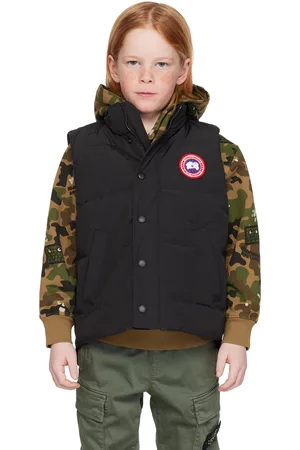 Canada Goose Kids Black Vanier Vest