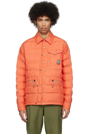Moncler Orange Packable Down Jacket