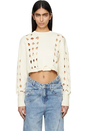 Feng Chen Wang Off- Cutout Sweater