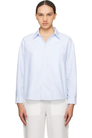 A.P.C. Blue Boyfriend Shirt