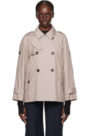 Max Mara Brown Dtrench Jacket
