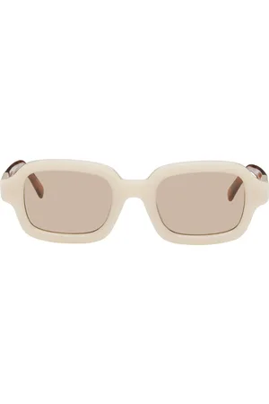 BONNIE CLYDE Off-White Shy Guy Sunglasses