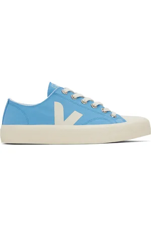 Veja Blue Wata II Low Canvas Sneakers