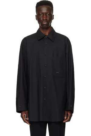 WOOYOUNGMI Black Button Shirt