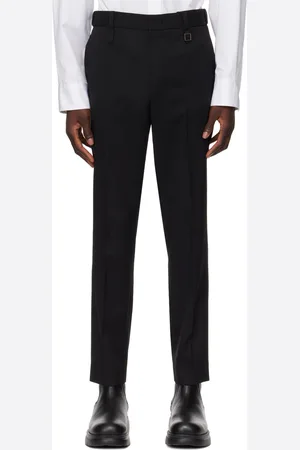 WOOYOUNGMI Black Tapered Trousers