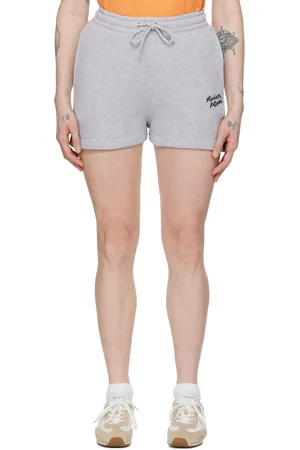 Gray Handwriting Shorts