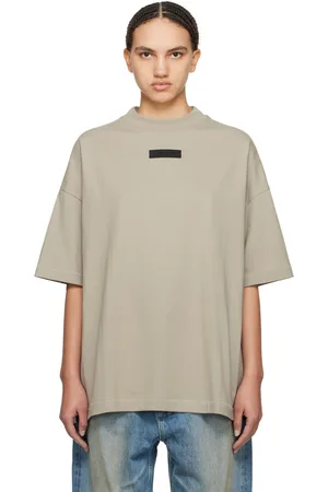 FEAR OF GOD Gray Crewneck T-Shirt