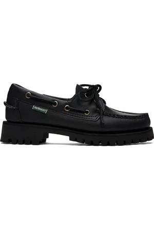 SEBAGO Black Ranger Moc Soft Loafers