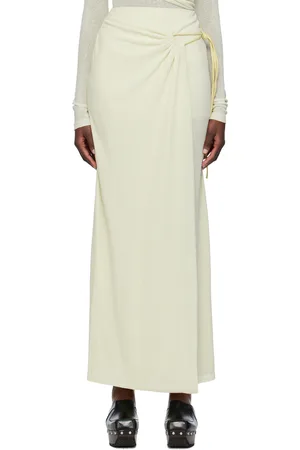 Nanushka Green Macea Maxi Skirt