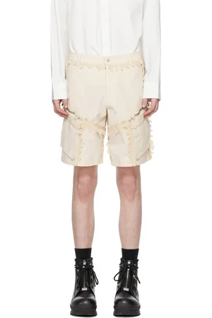 HELIOT EMIL Off-White Spherical Shorts