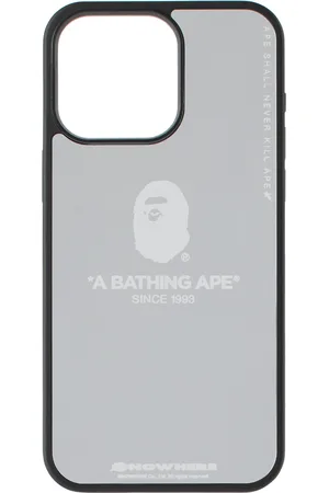 BAPE Black Mirror iPhone 15 Pro Plus Case