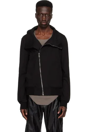 Rick Owens Black Bauhaus Sweatshirt