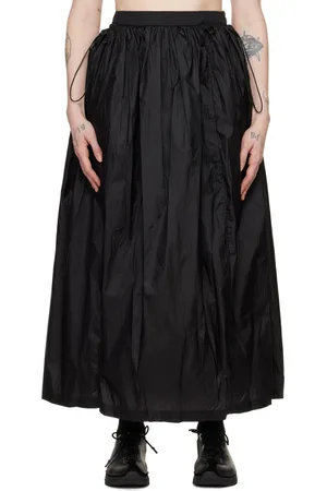 AMOMENTO Layered Maxi Skirt