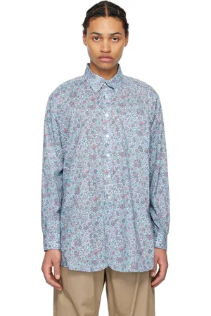 ENGINEERED GARMENTS Blue Floral Shirt