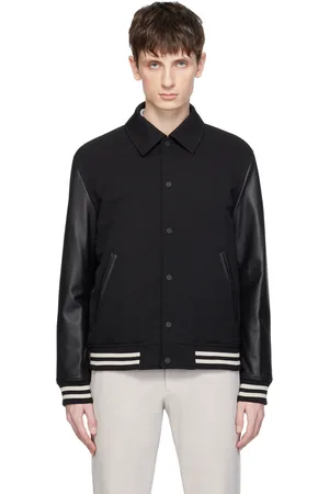 THEORY Spread Collar Bomber Jacket