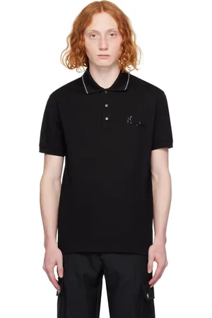 VERSACE Black Nautical Polo