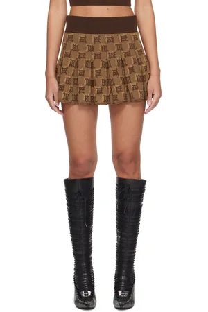 MISBHV Monogram Miniskirt