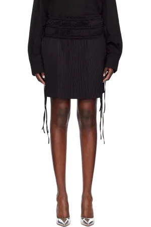 Helmut Lang Pleated Miniskirt