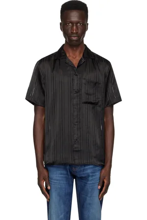 HUGO BOSS Black Striped Shirt