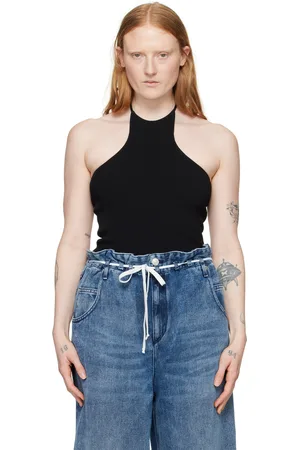 Isabel Marant Black Oracy Tank Top