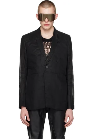 Rick Owens Black Fogpocket Blazer