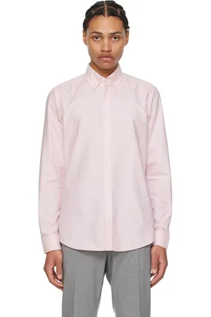 HUGO BOSS Pink Embroidered Shirt