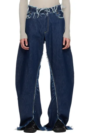 Bianca Saunders Blue Ess Jeans