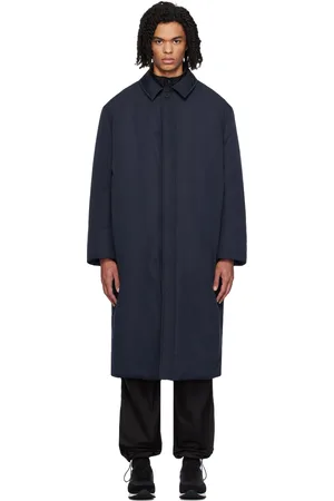 The Row Navy Django Coat