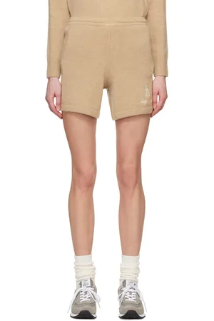 Sporty & Rich Beige Vendome Shorts