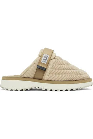 SUICOKE Beige ZAVO-SHELLab Slip-On Loafers
