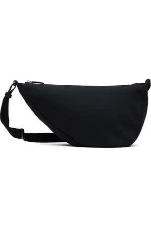 The Row Black Slouchy Banana Two Bag