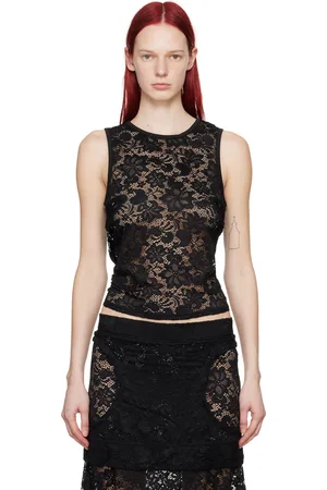 ECKHAUS LATTA Black Seraph Tank Top