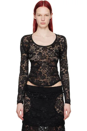 ECKHAUS LATTA Black Seraph Long Sleeve T-Shirt
