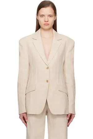 Holzweiler Beige Cygnet Blazer
