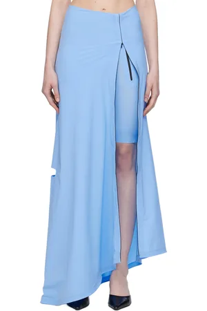 JOHANNA PARV Blue Vent Maxi Skort