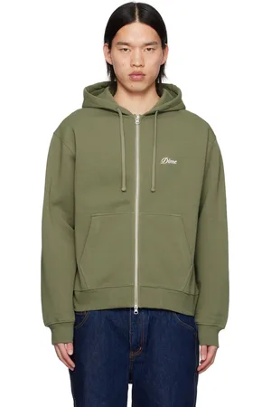 DIME Khaki Cursive Hoodie
