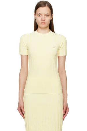 Maison Kitsuné Yellow Baby Fox T-Shirt