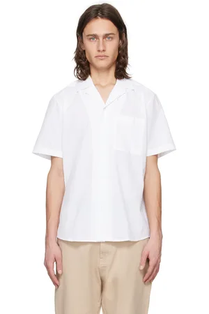 HUGO BOSS White Relaxed-Fit Shirt