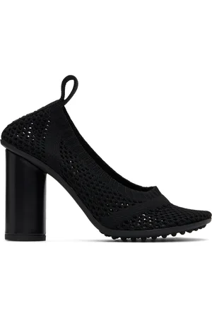 Bottega Veneta Black Atomic Pump Heels