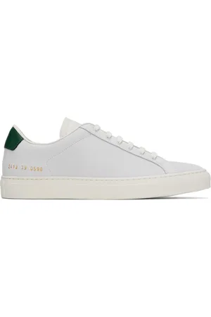COMMON PROJECTS Gray & Green Retro Sneakers
