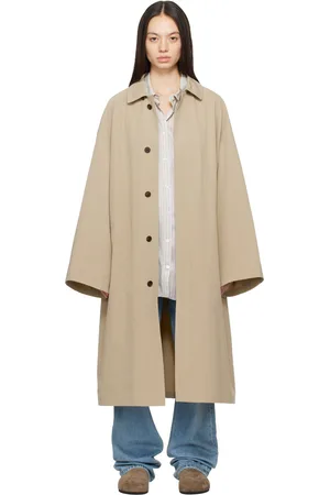 The Row Taupe Flemming Trench Coat