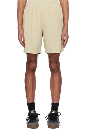 adidas Beige Embroidered Shorts