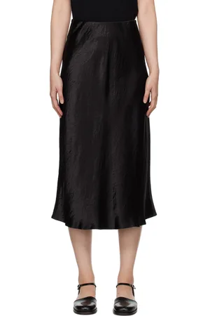 Max Mara Black Alessio Midi Skirt